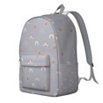 thumbnail image 3 of Geometric Vintage Canvas Backpack – Sketch Style Boho Bookbag for Students, Travel, Outdoor Use, and Daily Commuting, 3 of 5