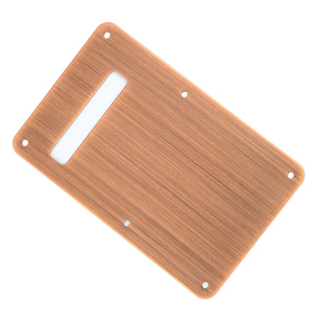 Plaque Arrière Arrière de Guitare de Ressort de Guitare de Plaque Arrière en Alliage d'Aluminium Plaque Arrière de Guitare pour la Performance Quotidienne de l'École