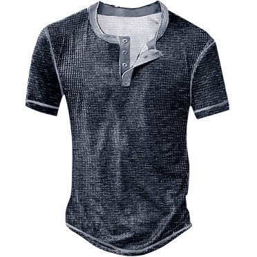 Liquidation! Hontri T-Shirts d'Été Décontractés à Manches Courtes pour Homme T-Shirts pour Homme Rouge G
