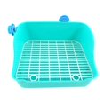 thumbnail image 2 of GROWTH TANK Rabbit Bed Litter Box Pet Toilet Box Pet Toilet Box Corner Tray for Small Potty Green, 2 of 9
