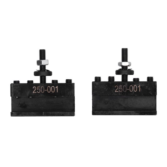 2 Pcs Support de Poteau à Outils, Matériel de Cale Piston Ennuyeux, Acier Haute Vitesse 250001