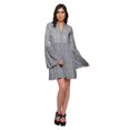 thumbnail image 2 of Moomaya Robe Courte Imprimée pour Femmes Tenue Décontractée Manches Évasées Vêtements d'Été, 2 of 6