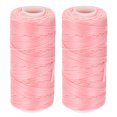 thumbnail image 1 of Unique Bargains Pink Polyester Waxed Leather Sewing Thread, 55 Yards, 2 Pack, 1 of 6