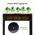 thumbnail image 4 of Noble House 2PCS Raised Garden Bed with Legs,Herbs Planting, 4 of 5