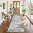 thumbnail image 1 of x Area Rug Living Room Rugs Washable Neutral Modern Abstract Soft Thin Large Rug Indoor Floor No Slip Rug Carpet for Bedroom Under Dining Table Home Office Decor Grey, 1 of 8