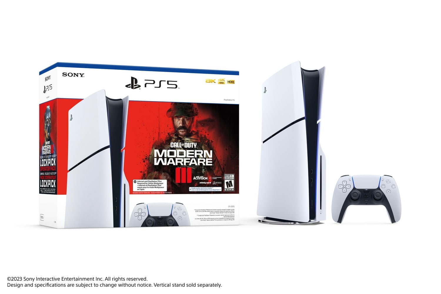 PS5® Console – Call of Duty® Modern Warfare® III Bundle (model group – slim)