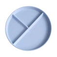 thumbnail image 2 of Oleegame Ensemble de Couverts en Acier Inoxydable 2 Pcs Assiettes en Blé pour Adultes Ensemble de Vaisselle Réutilisable Assiette Compartimentée pour Enfants Plateau à Salade en Plastique pour Bariatrique Plateau à Lunch Micro-Ondes et Lave-Vaisselle Bleu, 2 of 7