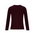 thumbnail image 2 of Jalioing Men's Crew Neck Sweaters Casual Basic Long Sleeve Pullover Sweater Fall Winter Solid Color Knit Shirts, 2 of 5