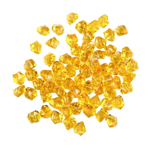 TIELUTT 100 Pcs Pierres Acryliques Décoratives pour Vases Pierres Transparentes pour Ongles Pierres de Design pour Peinture Pierres de 3-5 Pouces et pour Fabrication de Bijoux Pierres de Pas Décoratives pour l'Extérieur