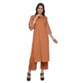 thumbnail image 2 of Moomaya Ensemble Kurta Palazzo Maxi pour Femmes Imprimé 2 Pcs Robe Tenue Tenue Ethnique, 2 of 5