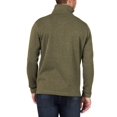 thumbnail image 2 of Wrangler Authentics Menâs Sweater Fleece Quarter-Zip, 2 of 2