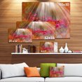 thumbnail image 3 of Sunlight over Garden with Flowers - Large Floral Canvas Artwork, 3 of 4