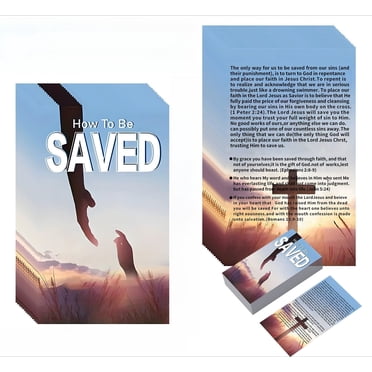 Cartes Chrétiennes Inspirantes des Écritures, Cartes de Foi de Poche 3,5x2,1 Po pour l'Encouragement, Traités Témoins de Versets Bibliques, Mini Cartes d'Évangile en Vrac pour la Sensibilisation à l'Église, Enfants et Adultes
