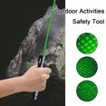 thumbnail image 3 of Green Lasers Flashlight Pointer High Power Rechargeable Pen Long Range Beam Spot 18650 Battery Star Cap Flashlight, 3 of 7