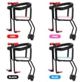 thumbnail image 2 of Lixada Front-Mounted Kids Bike Seat for 1-3 Years Old, 70kg Max Load, Foldable Pedals & Railing, Thick Soft Cushion, Sturdy Anti-Aging Plastic Back Support, Quick Release Design, Metal Construction -, 2 of 5