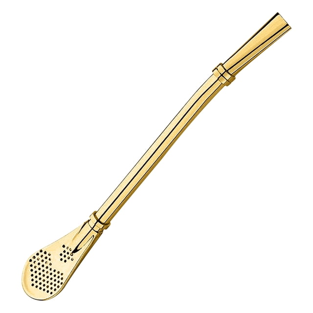 Vaidha Stainless Steel 304 Straw Colander Tea Leaking Spoon Milk Tea Coffee Stirring Spoon