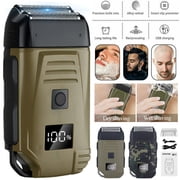 Electric Shaver Razor for Men Close Bald Head Barber Shaver Trimmer Waterproof Wet & Dry  Cordless