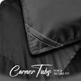 thumbnail image 4 of Canadian Linen Down Alternative 220 GSM Microfiber Comforter, Grey, Queen Size, Machine Washable, Hypoallergenic, 4 of 8