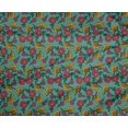 thumbnail image 4 of oneOone Polyester Lycra Fabric Leaves & Floral Block Decor Fabric Printed BTY 56 Inch Wide, 4 of 4