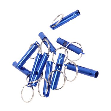 Emergency Whistlewith Keychain,10 Pc Emergency Whistle Survival Whistles Safety Whistle Precision Engineered