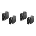 thumbnail image 1 of Support Mural pour Haut-Parleur 4 Pcs, Support d'Entourage Réglable avec Angle de Pivotement et d'Inclinaison, Rotation, 4 x Support Mural pour Haut-Parleur, Noir, 1 of 8