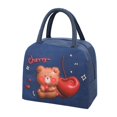 thumbnail image 1 of Oleegame 1 Pce Sac de Rangement pour Produits à Main Sac Isolé Sac pour Boîte à Lunch Sac à Lunch Chiot Brun (Isolation 3D), 1 of 8