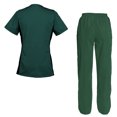 thumbnail image 2 of Ensemble de Sarraus pour Femmes Haut de Sarrau et Pantalon Ensemble de Sarraus, 2 of 3