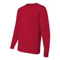 thumbnail image 2 of Jerzees T-Shirt à Manches Longues pour Hommes DRI-POWER Active, 2X, True Red, 2 of 2