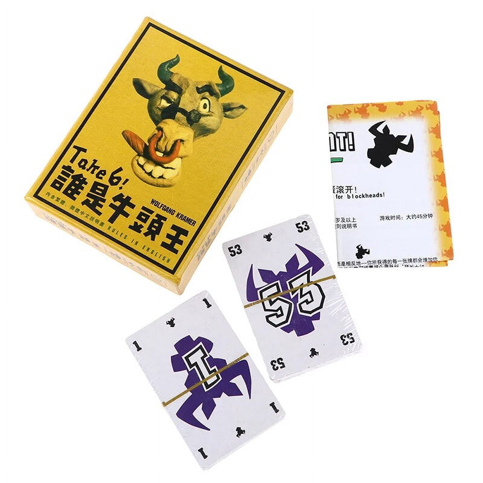 Take 6 Nimmt Board Game 2-10 Players Funny Gift For Party Family Card Games