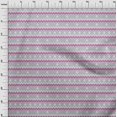 thumbnail image 3 of oneOone Coton Popeline Tissu Imprimé Chevron Ikat par la Cour 42 Pouces de Large, 3 of 4