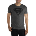 thumbnail image 1 of DC Comics Superman S Logo Graffiti Grey T-Shirt, 1 of 3