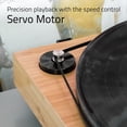 thumbnail image 3 of Fluance RT83 Reference High Fidelity Vinyl Turntable Record Player with Ortofon 2M Red Cartridge, Speed Control Motor, Record Weight, 3 in 1 Stylus and Record Cleaning Vinyl Accessory Kit, 3 of 8