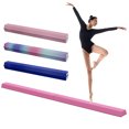 thumbnail image 1 of Soozier 7.7ft Folding Gymnastics Balance Beam with Non-Slip Bottom, Red, 1 of 10