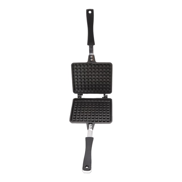 Gaufrier, Carré Facile à Utiliser Gaufrier Antiadhésif Isolation Thermique pour Pique-Niques