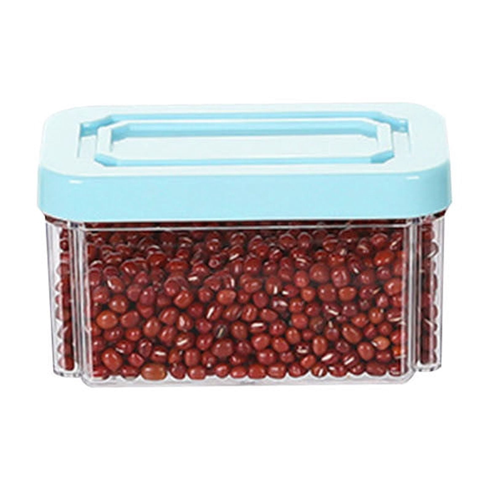 Kyusrd Summer All Home Savings!Food Storage Container With Lids Tall Airtight Food Storage Jar Plastic Food Storage Container Kitchen Pantry Containers for Cereal Flour and Sugar