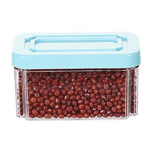 Kyusrd Été Tous les ménages!Conteneur de stockage alimentaire avec Lids Tall Armoire hermétique en plastique Conteneur d'aliments Conteneurs de cuisine pour la farine de céréales et le sucre
