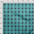 thumbnail image 2 of oneOone Cotton Poplin Fabric Check Ikat Print Fabric By The Yard 42 Inch Wide, 2 of 4