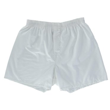 Fruit of the Loom Men`s 5pk White Boxers, XL, White