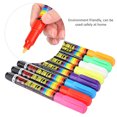 thumbnail image 1 of Glass Window Fluorescent Pen, Erasable Liquid Chalk Pen Replacing Old Dust Chalk No Dust  For LED Light Board And   Media, 1 of 8
