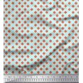 thumbnail image 1 of Soimoi Rayon Fabric Clover Leaves Fabric Prints By Yard 56 Inch Wide, 1 of 3