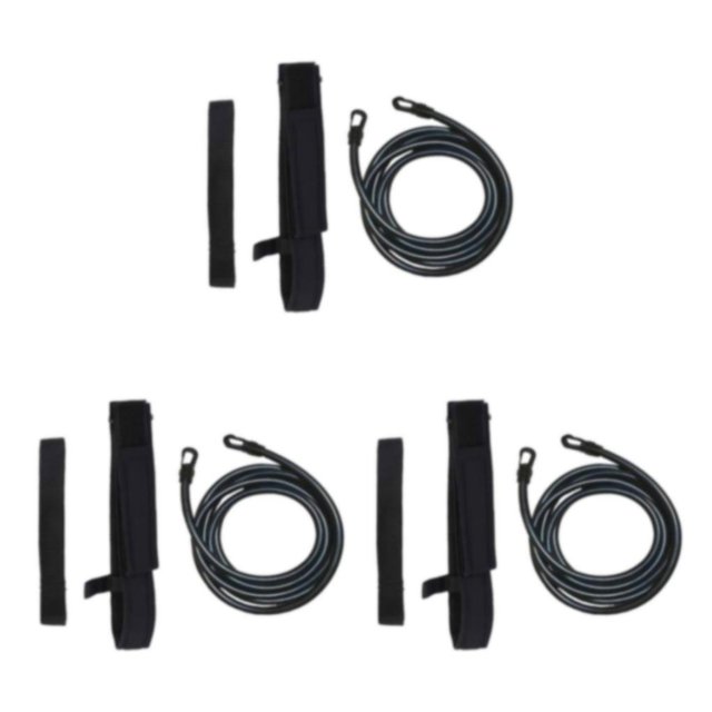 Decodeary Lightweight Belt Companion For Effective Pool Workouts black-3meters 3Set