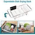 thumbnail image 2 of Dish Drying Rack in Sink Small Dish Drainers for Inside Sink Over The Sink Dish Racks Stainless Steel Drying Rack with Utensil Holder, 2 of 6