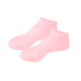 thumbnail image 1 of Freer Soft Silicone Gel Socks Toe Socks Protection Foot Feet for Repairing Care Protector Pink XL, 1 of 9