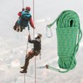thumbnail image 3 of Wearable Skid-resistant Polyester 30m Climbing Rope, Survival Cord, For Rock Climbing Mountaineering, 3 of 8