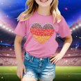 thumbnail image 2 of TZEWGL Soprt Prints Short Sleeve Round Neck Tops For Newborn Clothing For Toddlers size 8-9T, 2 of 5