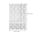thumbnail image 3 of LSLJS The EVA Material Shower Curtain Has A Weight At The Bottom The Shower Curtain Is Impermeable and Does Not Require Drilling It Is Equipped with Hooks, Shower Curtain, 3 of 9