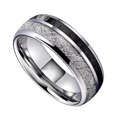 thumbnail image 4 of Two Tone Ring Unisex Decorative Jewelry Made Of Stainless Steel, 4 of 9