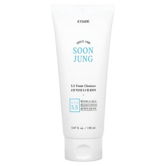 Etude , Bientôt Jung, Nettoyant Moussant 5.5, 5.07 fl oz (150 ml)