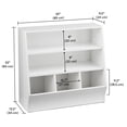 thumbnail image 4 of Mainstays Kids Bookcase with Bin Storage, 4 of 6