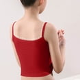 thumbnail image 4 of KyCheLot Girls' Solid Color Tank Tops Sleeveless Scoop Neck Spaghetti Strap Tank Tops Casual Summer Camisole, 4 of 9